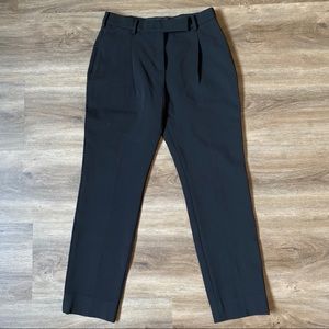 VALENTINO SPA  Highwaisted Black Pleated Pants